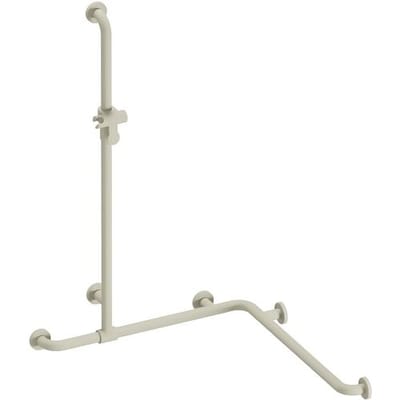 HEWI series 477/801 shower handrail with sliding shower rail 801.35B310 99