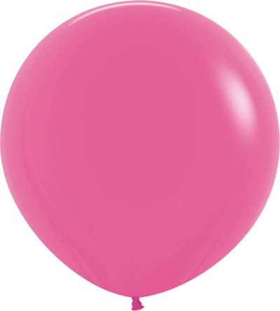 Sempertex, grote ballon, Latex, Fuchsia, 60 cm, 1 stuk(s)