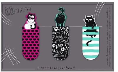 Ed the Cat Magnetische Boekenlegger - Boekenlegger