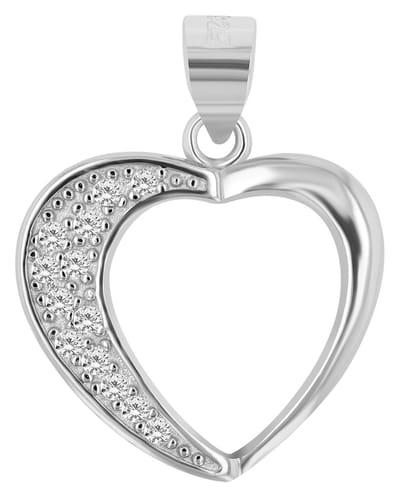 AKZENT Akzent dames hanger "Malou" van 925 Sterlingzilver, gerhodineerd, duurzaam