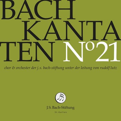 Chor & Orchester Der J.S. Bach Stiftung St. Gallen, Rudolf Lutz - J.S. Bach: Kantaten N° 21 (CD)
