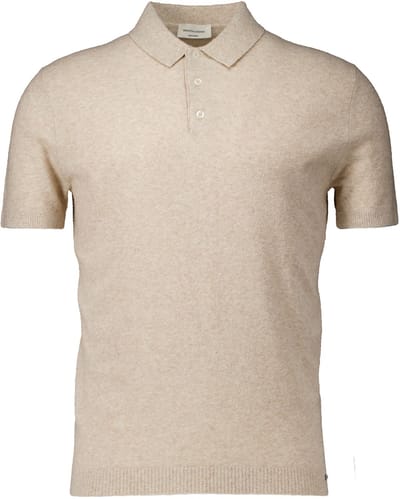 Gentiluomo Polo Ss K2015-273 Heren - Polo shirt - Beige - Maat XXL