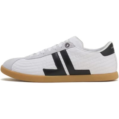 Lage Sneakers Lanvin Glen 2.0 Nylon Sneakers White Black