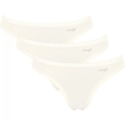 Sloggi Women GO Crush String (3-pack) - dames string - wit