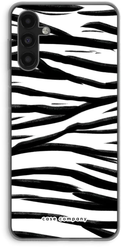 Case Company® - Hoesje geschikt voor Samsung Galaxy A13 5G hoesje - Zebra pattern - Soft Cover Telefoonhoesje - Bescherming aan alle Kanten en Schermrand
