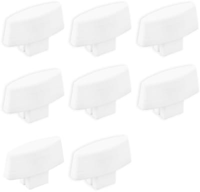 8 Stuks Dimmer Knoppen Vervanging Witte Lichtschakelaar Knoppen Eenvoudige Installatie