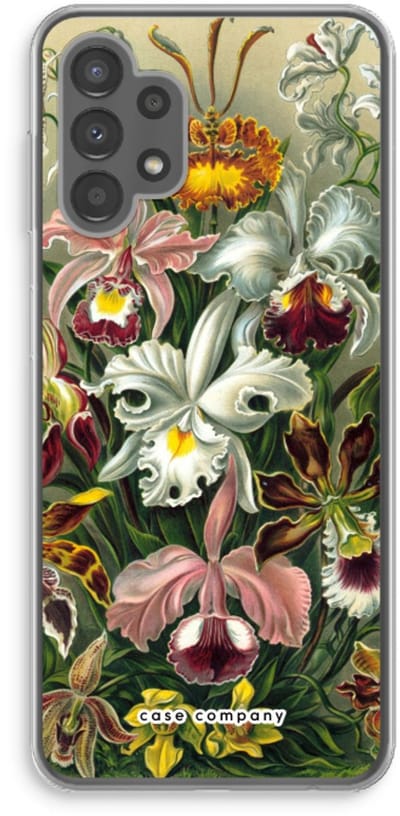 Case Company® - Hoesje geschikt voor Samsung Galaxy A13 4G hoesje - Haeckel Orchidae - Soft Cover Telefoonhoesje - Bescherming aan alle Kanten en Schermrand