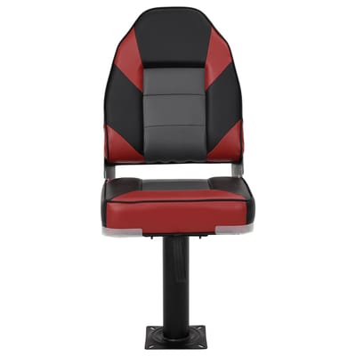 vidaXL - 2-delige - Bootstoelenset - met - hoge - rugleuning - inklapbaar