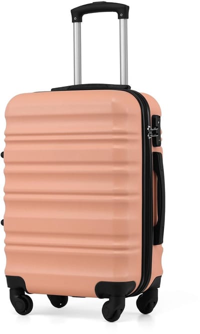 Hard Suitcase Trolley - Reiskoffer Koffer - Reizen Bagage - TSA Combinatieslot - Handbagage 56cm - Cherry Blossom Powder