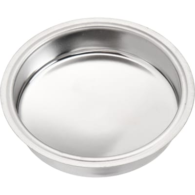 Filtre métallique aveugle en acier inoxydable pour machine à café Delongh EC680 EC685, 51 mm gray
