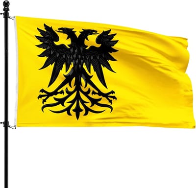 Dailygoods - Gemeente Frameries Vlag - 90 x 150 cm