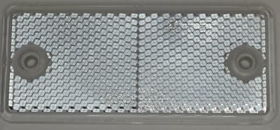 Reflector wit 90x40mm schroefbaar