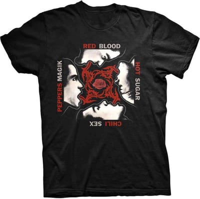 Red Hot Chili Peppers - Blood/Sugar/Sex/Magic Heren T-shirt - S - Zwart