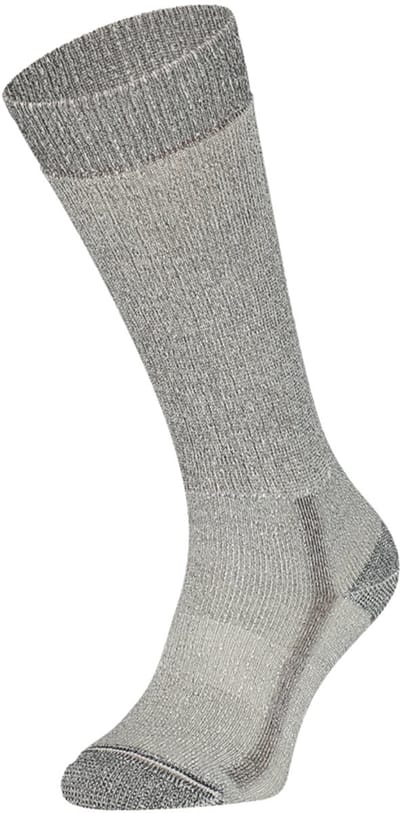 Soga - 2-Pack - Thermo Merino Kniekousen - Laarzen Pasvorm - Heren / Dames - grijs - 35-38 - S8