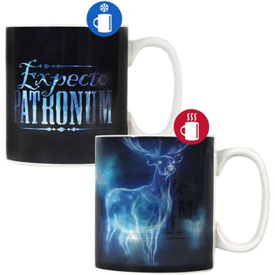 Harry Potter Kop - Expecto Patronum - Heat Change Mug - voor Geen - zwart