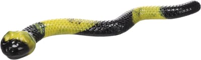 FLAMINGO - SPEELGOED SNEAKY SNAKE GEEL/ZWART 42x13x5,5CM