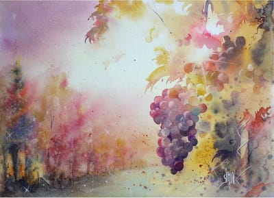 Koudgeperst Aquarelpapier 300g/m² - Vellen 56x76cm met Ongesneden Rand
