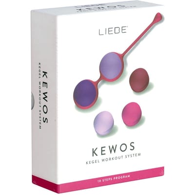 Liebe Kewos Vaginale Balletjes voor bekkenbodemtraining | Roze Paars