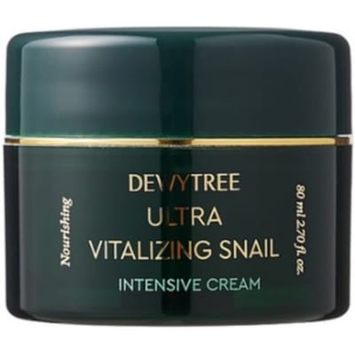 DEWYTREE Snail Cream Ultra Vitaliserende Intensief Hydraterende Gezichtscrème 80ml K-Beauty Elasticiteit Verzorging
