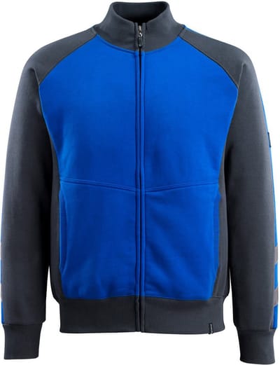 Mascot Unique Sweatshirt met rits 50565-963 - korenblauw/donkermarine - 2XL