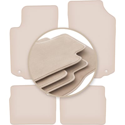 PREMIUM beige matten voor: Rover 75 stationwagen, sedan 1998-2005