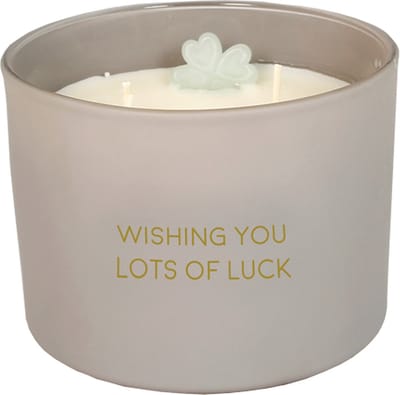 MY FLAME - Sojakaars - Wishing you lots of luck - Amber's Secret - grijs - 70 branduren