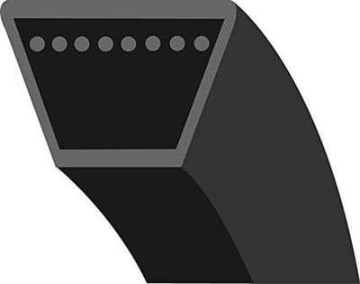V-snaar Grasmaaier - Vervangende riem - Onderhoud Tuin - Originele pasvorm - 43 inch - Zwart