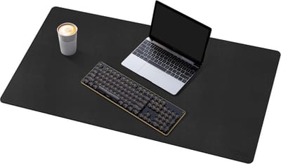 Famanu – Bureauonderlegger - afmetingen 90 x 40 cm - grote bureauonderlegmat - beschermt bureau - duurzaam - antislip en stijlvol - ideaal voor werk- en studieplekken
