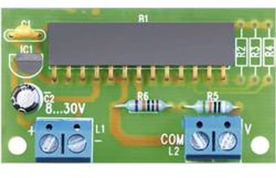 VOLTCRAFT RE395C Bijpassende meetbereikadapter voor panelmeter 70004 Geschikt voor LCD-paneelmeter 70004, 12 15 41