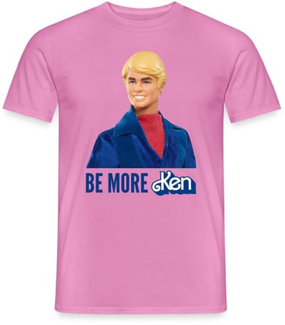 Barbie Design Met Ken T-Shirt Heren