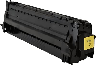 Toner geschikt voor HP 659A | 1x Geel geschikt voor HP W2010A - W2011A - W2013A - W2012A - Enterprise M856DN - M856X - MFP M776DN - M776Z