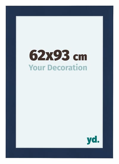 Your Decoration - Fotolijst 62x93 cm - MDF - Donkerblauw Geveegd - Como
