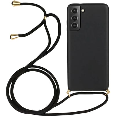 Just in Case Galaxy S22 Plus Hoesje met Draagkoord Black
