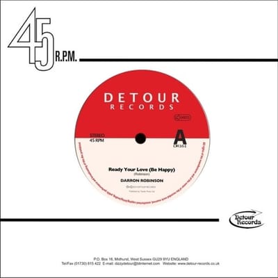 Darron Robinson - Ready You Love (Be Happy) (7" Single)