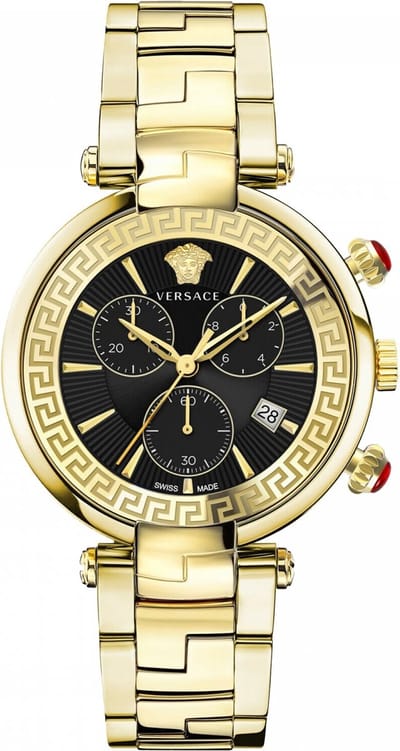 Versace VE2M00621 horloge mannen - Roestvrij Staal - goud