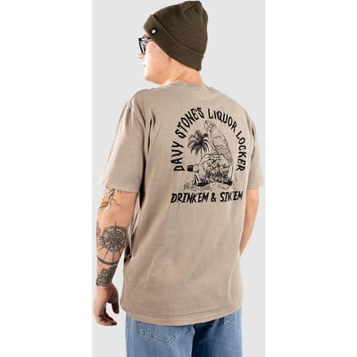 Volcom Liquor Locker Pw T-Shirt bruin