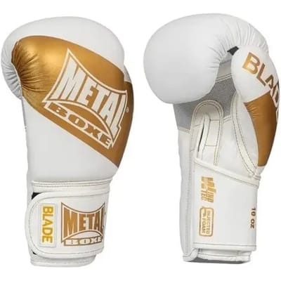 Bokshandschoenen Metal Boxe blade golden