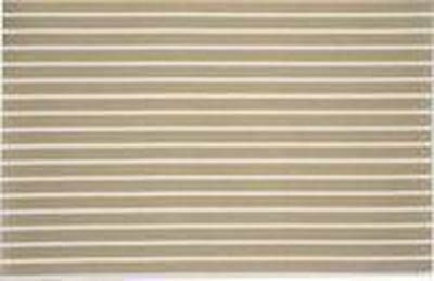 8x Rechthoekige placemats goud/wit geweven/gevlochten 30 x 45 cm - Placemats/onderleggers - Keukenbenodigdheden - Tafeldecoratie