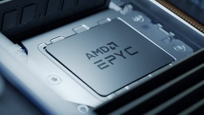 AMD EPYC 9654P processor 2,4 GHz 384 MB L3 Tray