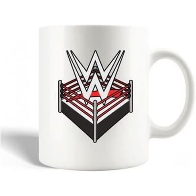 Keramische mok World Wrestling Entertainment WWE-logo