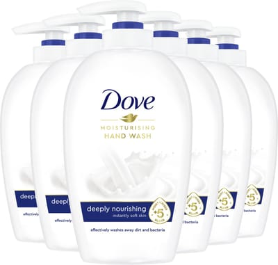 Dove - Handzeep - Deeply Nourishing - 6 x 250 ml - Voordeelverpakking