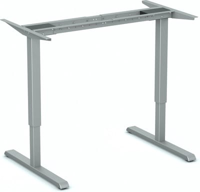 Stabureau - SteelForce 300 - Elektrisch - Alleen frame zilver