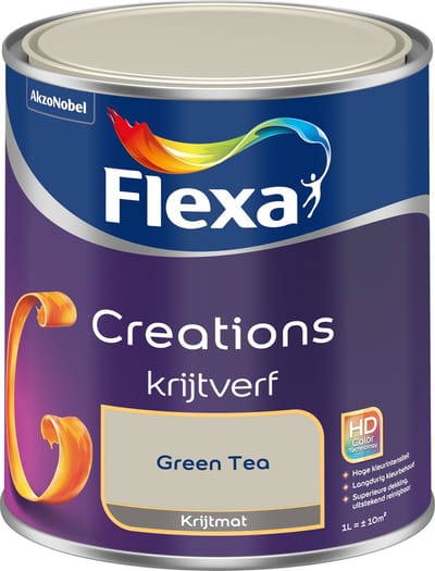 Flexa - Creations Muurverf Krijt - Green Tea - 1 L