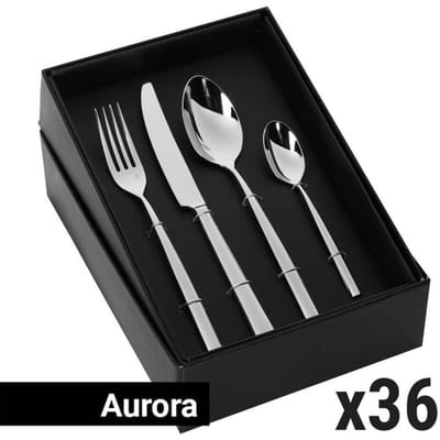 GGM Gastro (144 Stück) Besteckset Aurora - 144 tlg. - Für 36 Personen