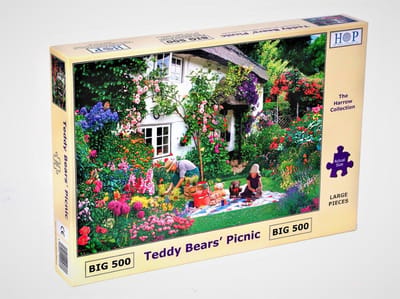 House of Puzzles legpuzzel Teddy Bears Picnic 500 XL stukjes.