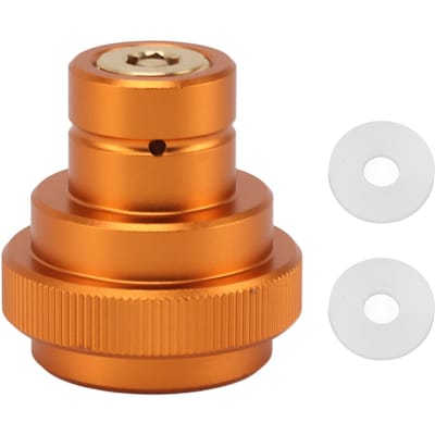 CO2 Sneladapter Geüpgraded voor Sodawater Bruisapparaat Sodamaker Ventiel Navulaccessoires voor Snel geel