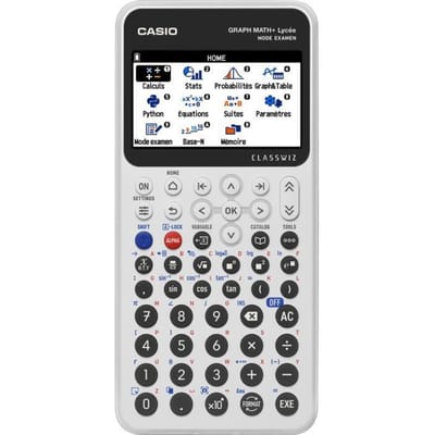 Casio grafische rekenmachine - Middelbare school - Wiskunde+ - Wit