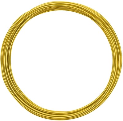 Vaessen Creative Aluminium Draad - 1,5mm - 5m - Zonnig geel