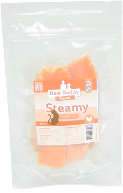 Steamy Kipsnippers - Trainingssnacks - Mono Proteïne - Best Buddy Pets