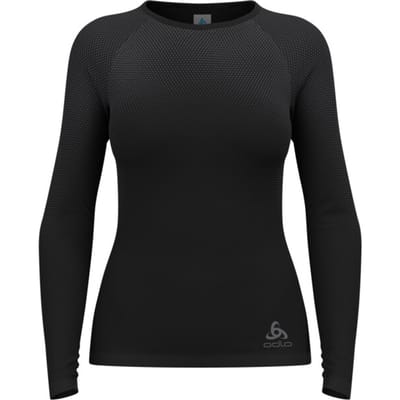 Odlo Performance Light Lange Mouwen Thermoshirt Dames - Zwart - Maat S